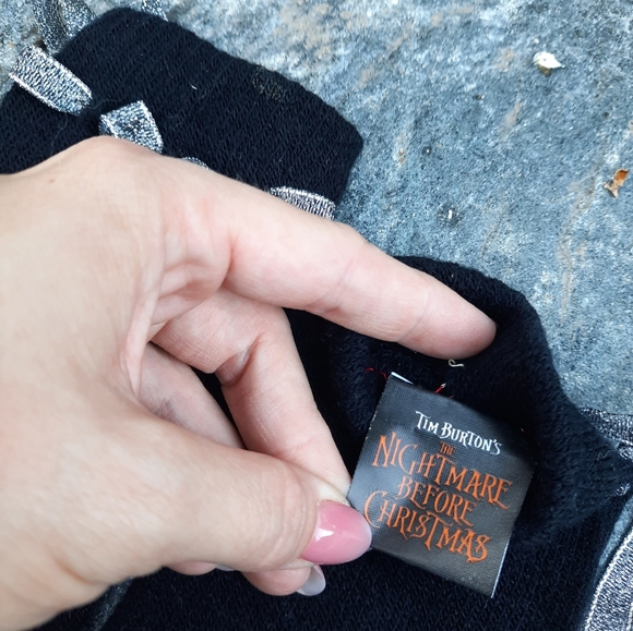 Y2K Nightmare Before Christmas Arm Warmers Jack Skellington - Picture 5 of 10